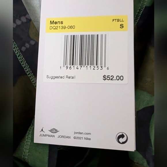 Mens Michigan Wolverines Grey Nike Jordan Military Hooded Sweatshirt Size Small - Picture 6 of 14